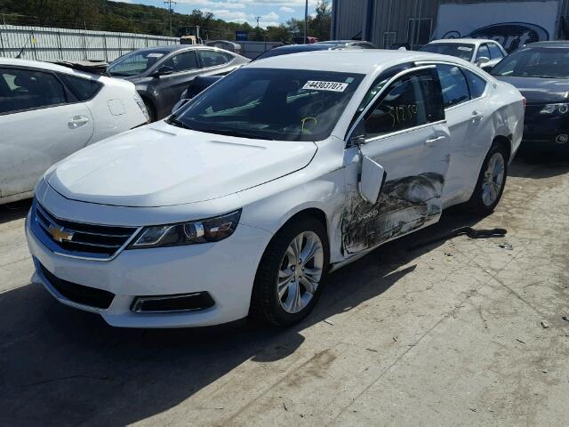 2G1125S34E9205488 - 2014 CHEVROLET IMPALA WHITE photo 2