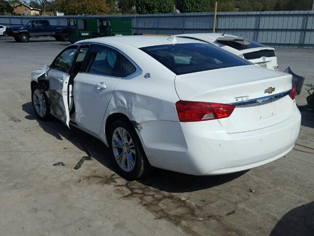 2G1125S34E9205488 - 2014 CHEVROLET IMPALA WHITE photo 3