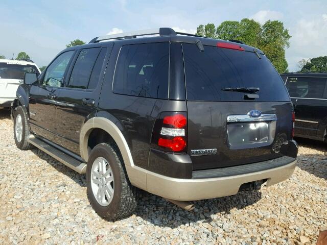 1FMEU64E07UA90218 - 2007 FORD EXPLORER E BROWN photo 3