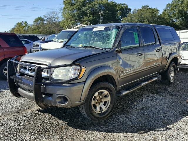 5TBDT44145S495884 - 2005 TOYOTA TUNDRA DOU GRAY photo 2