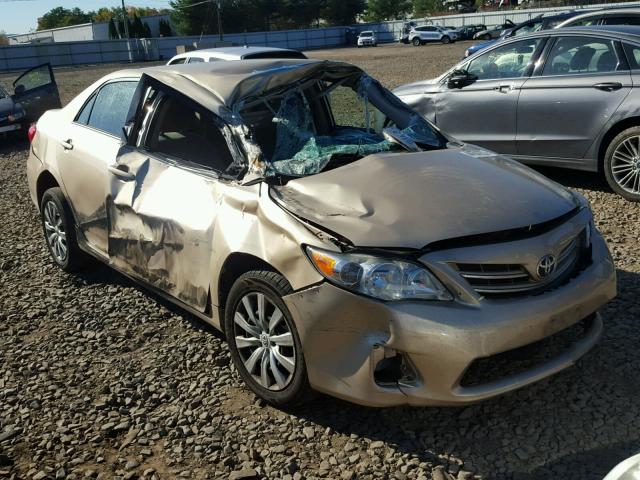 5YFBU4EE8DP121248 - 2013 TOYOTA COROLLA BA TAN photo 1
