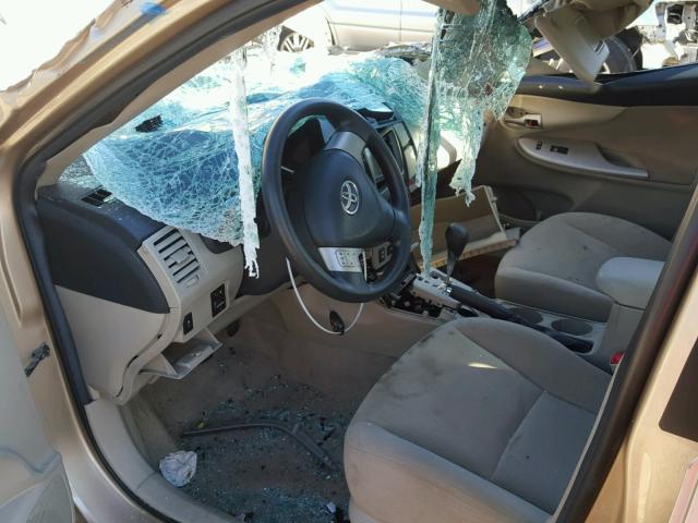 5YFBU4EE8DP121248 - 2013 TOYOTA COROLLA BA TAN photo 5