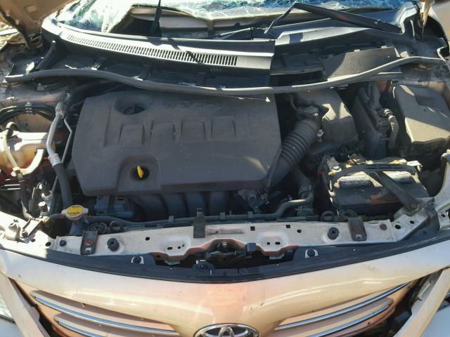 5YFBU4EE8DP121248 - 2013 TOYOTA COROLLA BA TAN photo 7