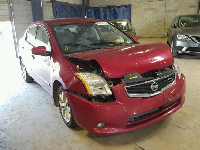 3N1AB6AP9AL686155 - 2010 NISSAN SENTRA 2.0 MAROON photo 1