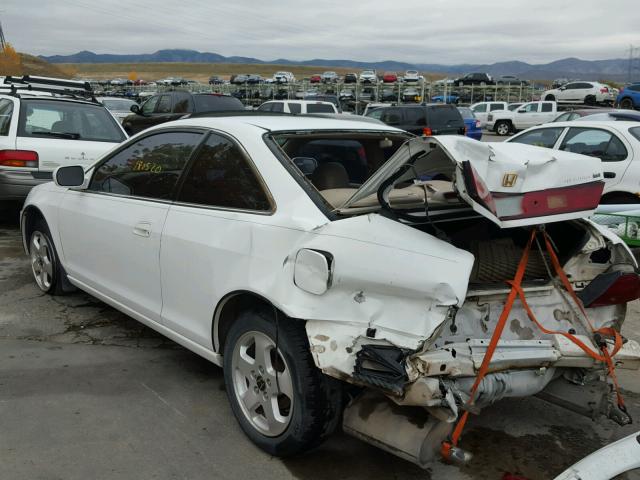 1HGCG2252YA034512 - 2000 HONDA ACCORD EX WHITE photo 3