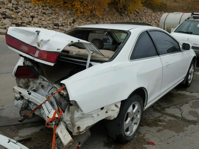 1HGCG2252YA034512 - 2000 HONDA ACCORD EX WHITE photo 4