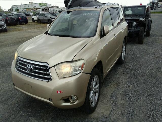 JTEES42A192128225 - 2009 TOYOTA HIGHLANDER BEIGE photo 2