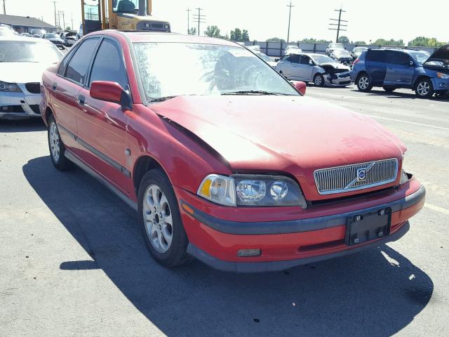 YV1VS2550YF487753 - 2000 VOLVO S40 RED photo 1