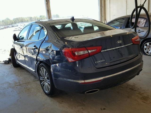 KNALN4D74F5190696 - 2015 KIA CADENZA PR GRAY photo 3