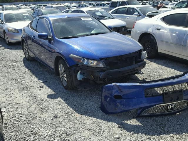 1HGCS12849A001905 - 2009 HONDA ACCORD EXL BLUE photo 1