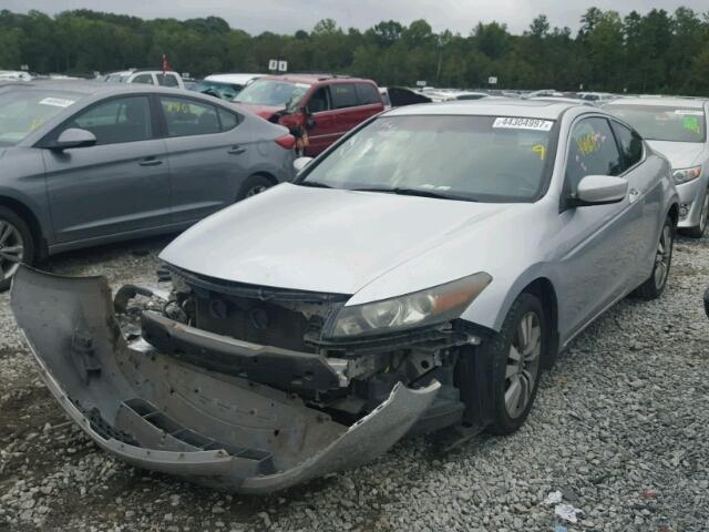 1HGCS12839A002933 - 2009 HONDA ACCORD EXL SILVER photo 2