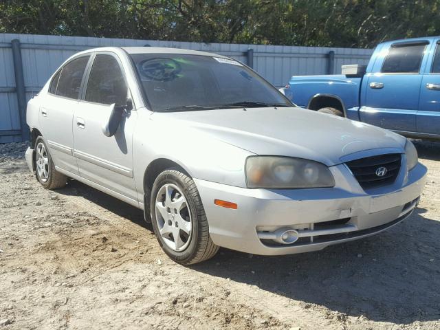 KMHDN46D06U273764 - 2006 HYUNDAI ELANTRA GL SILVER photo 1