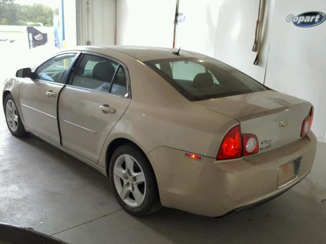 1G1ZB5EB7AF206674 - 2010 CHEVROLET MALIBU LS Бежевый фото 3