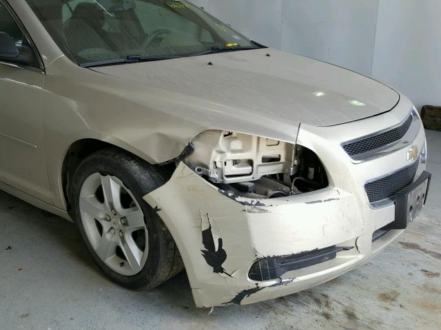 1G1ZB5EB7AF206674 - 2010 CHEVROLET MALIBU LS Бежевый фото 9