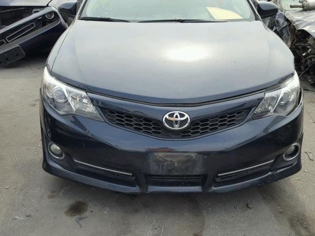 4T1BF1FK4EU758747 - 2014 TOYOTA CAMRY L BLACK photo 7