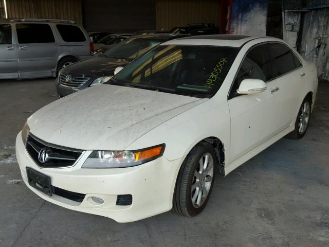 JH4CL96868C004214 - 2008 ACURA TSX WHITE photo 2