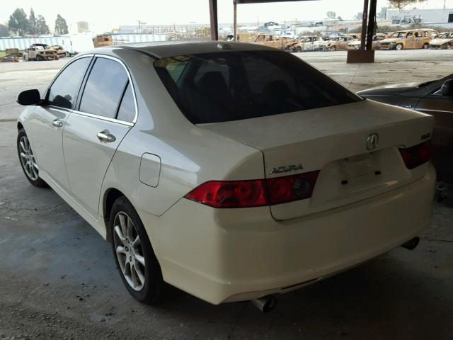 JH4CL96868C004214 - 2008 ACURA TSX WHITE photo 3