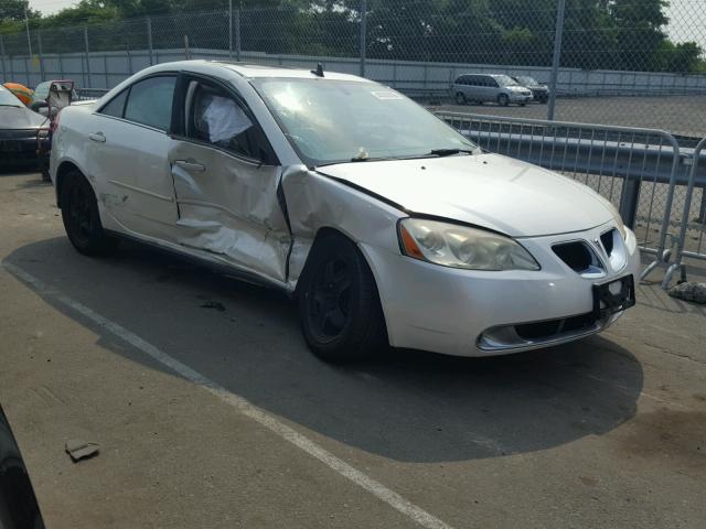 1G2ZG57B194138471 - 2009 PONTIAC G6 WHITE photo 1