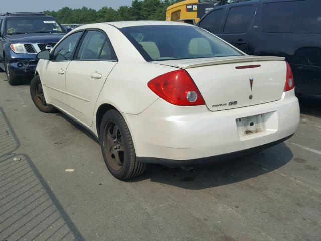 1G2ZG57B194138471 - 2009 PONTIAC G6 WHITE photo 4