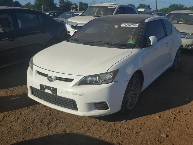 JTKJF5C79D3057299 - 2013 TOYOTA SCION TC თეთრი ფოტო 2