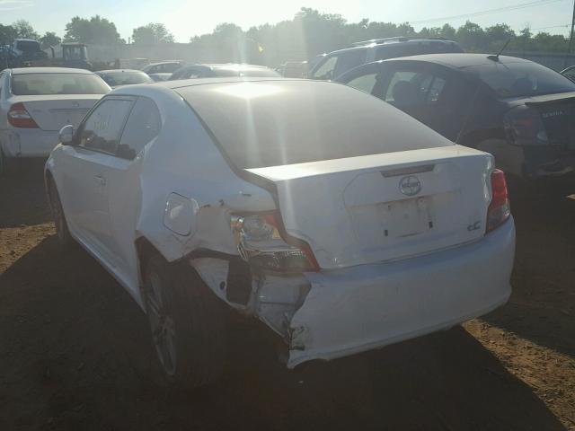 JTKJF5C79D3057299 - 2013 TOYOTA SCION TC თეთრი ფოტო 3