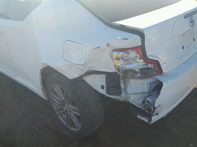 JTKJF5C79D3057299 - 2013 TOYOTA SCION TC თეთრი ფოტო 9