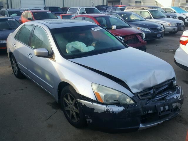 1HGCM66553A081830 - 2003 HONDA ACCORD GRAY photo 1