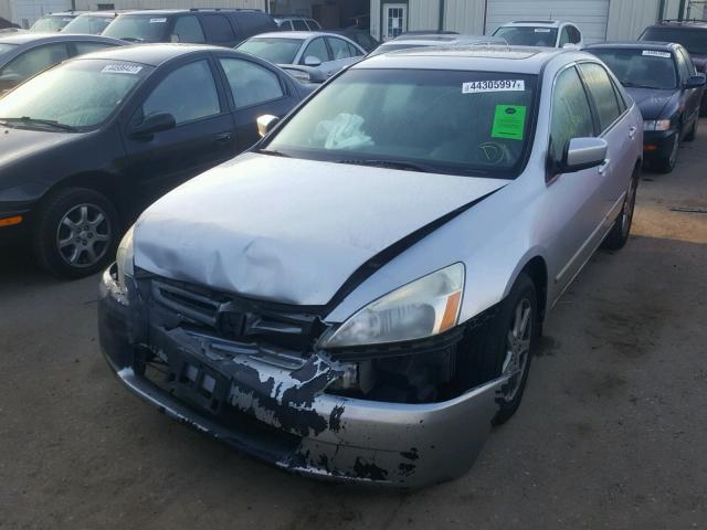 1HGCM66553A081830 - 2003 HONDA ACCORD GRAY photo 2