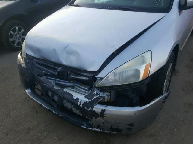 1HGCM66553A081830 - 2003 HONDA ACCORD GRAY photo 9