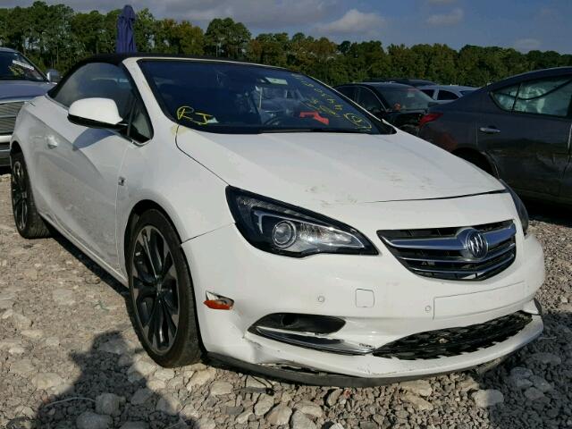 W04WT3N51GG130534 - 2016 BUICK CASCADA PR WHITE photo 1