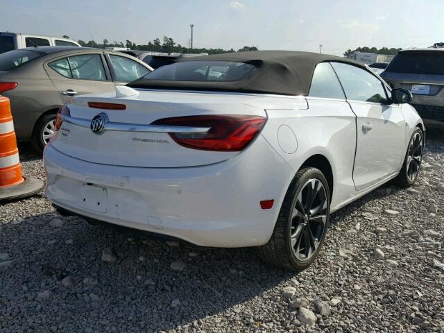 W04WT3N51GG130534 - 2016 BUICK CASCADA PR WHITE photo 4