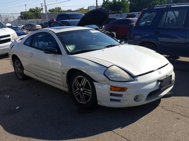 4A3AC74HX3E011838 - 2003 MITSUBISHI ECLIPSE GT WHITE photo 1