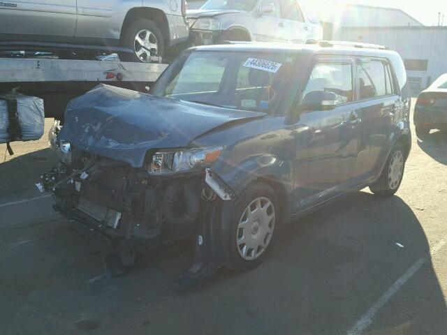 JTLKE50E491094771 - 2009 TOYOTA SCION XB Grau Foto 2