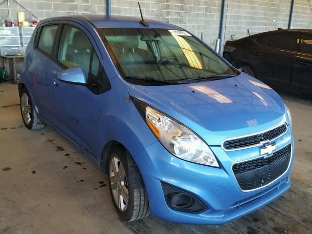 KL8CB6S96EC540554 - 2014 CHEVROLET SPARK LS BLUE photo 1