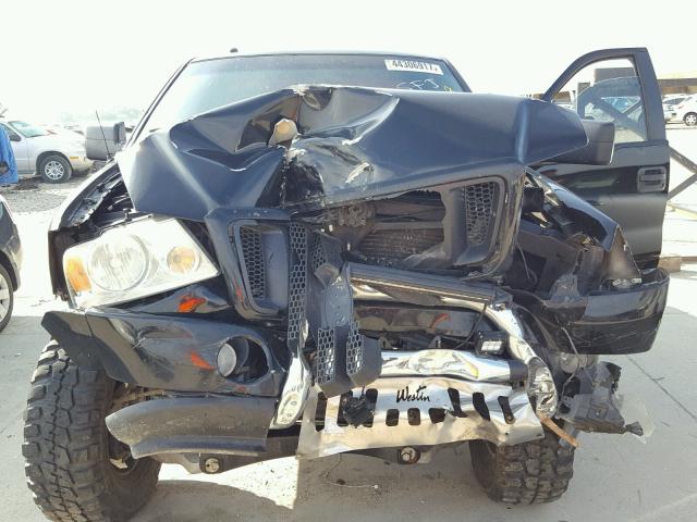 1FTRF02W37KD31063 - 2007 FORD F150 BLACK photo 7