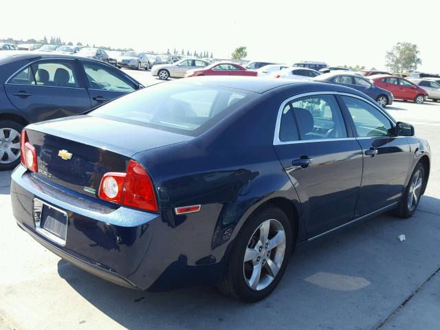 1G1ZC5EUXBF133039 - 2011 CHEVROLET MALIBU 1LT ლურჯი ფოტო 4