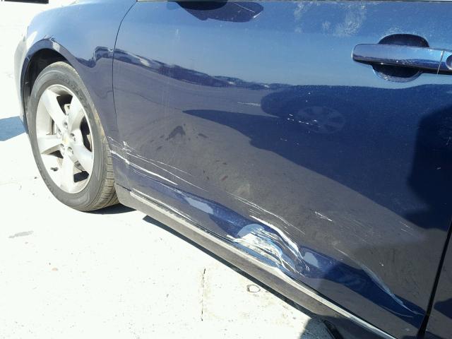 1G1ZC5EUXBF133039 - 2011 CHEVROLET MALIBU 1LT ლურჯი ფოტო 9