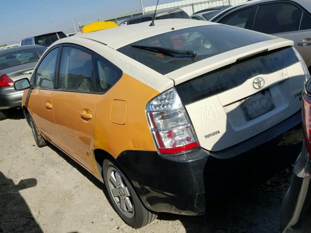 JTDKB20U493525821 - 2009 TOYOTA PRIUS TWO TONE photo 3