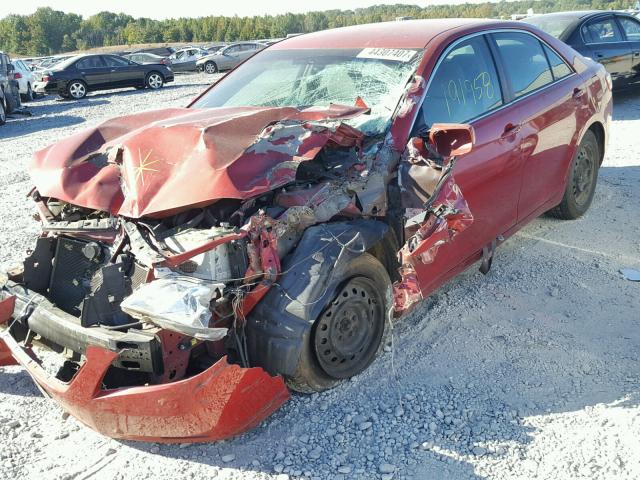 4T1BE46K49U413065 - 2009 TOYOTA CAMRY BASE BURGUNDY photo 2