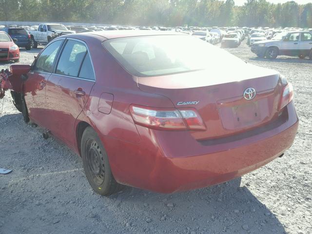 4T1BE46K49U413065 - 2009 TOYOTA CAMRY BASE BURGUNDY photo 3