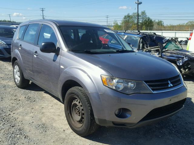 JA4LT21W58Z004811 - 2008 MITSUBISHI OUTLANDER GRAY photo 1