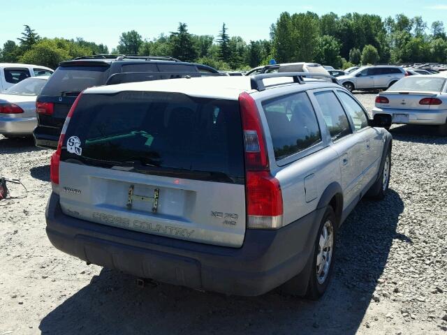 YV1SZ59H141146938 - 2004 VOLVO XC70 GREEN photo 4