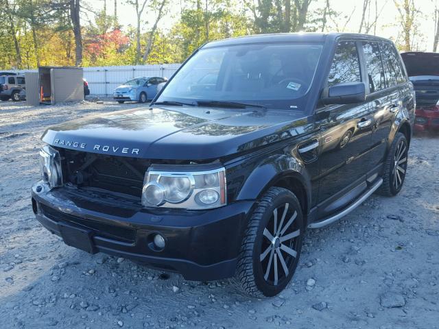 SALSF25426A949723 - 2006 LAND ROVER RANGE ROVE BLACK photo 2