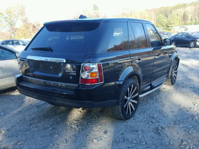 SALSF25426A949723 - 2006 LAND ROVER RANGE ROVE BLACK photo 4