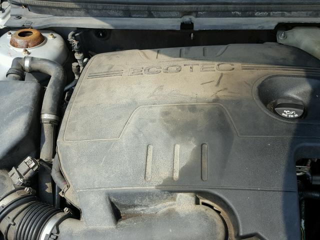 1G1ZE5E14BF390651 - 2011 CHEVROLET MALIBU LTZ ვერცხლისფერი ფოტო 7