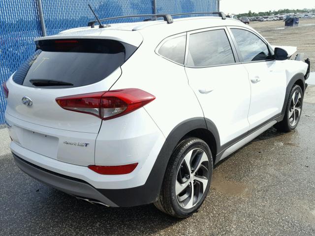 KM8J33A21HU311109 - 2017 HYUNDAI TUCSON WHITE photo 4