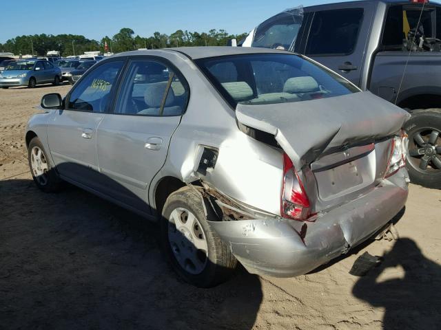 KMHDN45D41U238946 - 2001 HYUNDAI ELANTRA SILVER photo 3