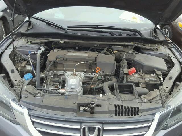 1HGCR2F75EA086878 - 2014 HONDA ACCORD EX GRAY photo 7