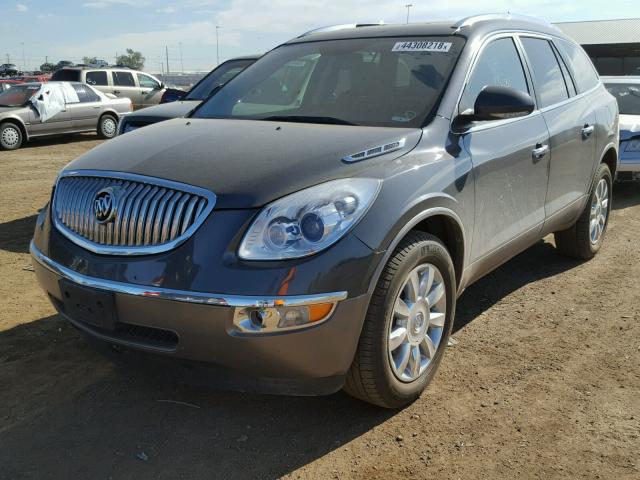 5GAKVBED0BJ176014 - 2011 BUICK ENCLAVE CX GRAY photo 2