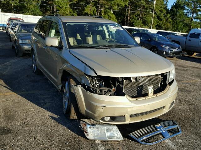 3D4PG6FV9AT136893 - 2010 DODGE JOURNEY GOLD photo 1